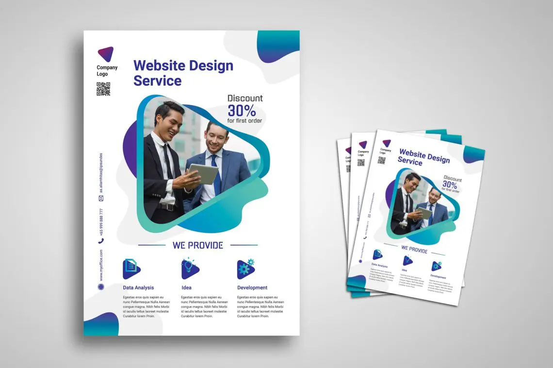 Flyer Template Corporate Servicejpg