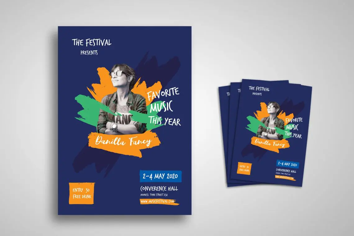 Flyer Template Music Festival Favouritejpg