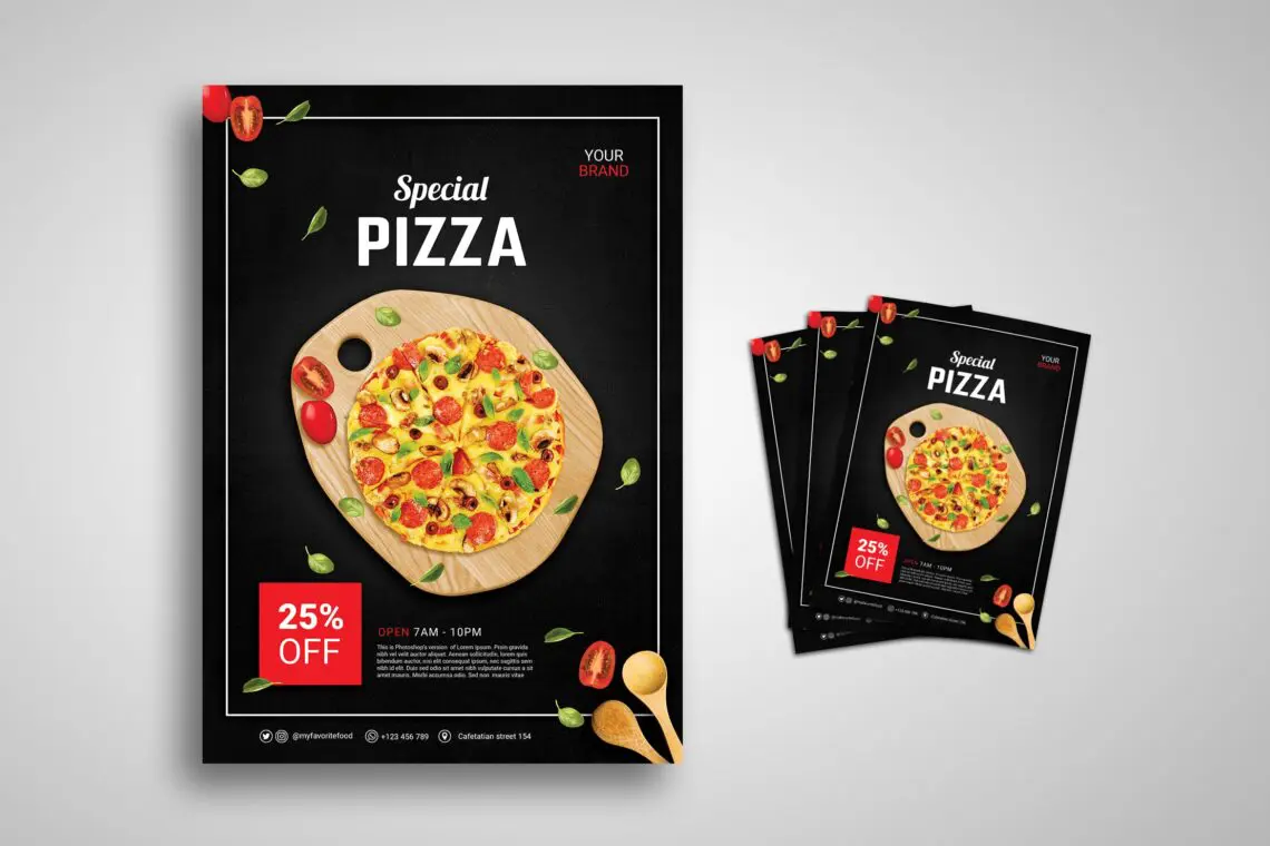 Flyer Template Special Pizzajpg