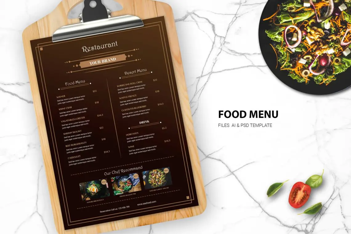 Food Menu Healthy Restaurantjpg