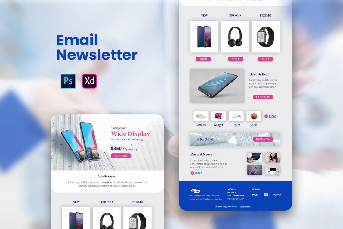 Gadget Store Email Newsletter