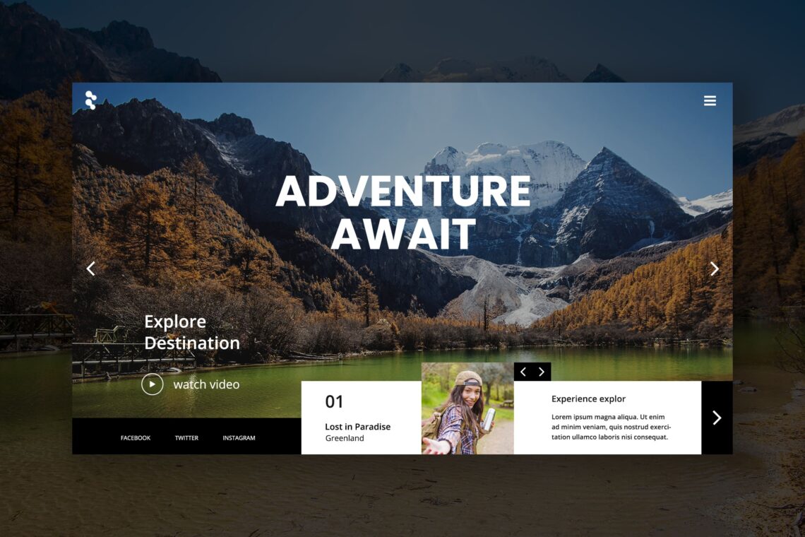 Hero Header Adventure Travel