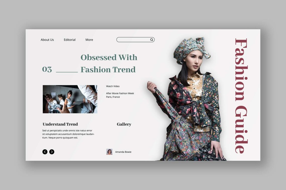 Hero Header Fashion Stage