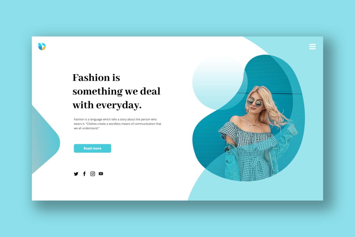 Hero Header Fashion Story