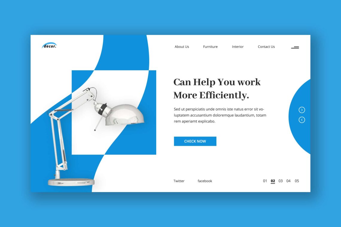 Hero Header Interior Furniture Service