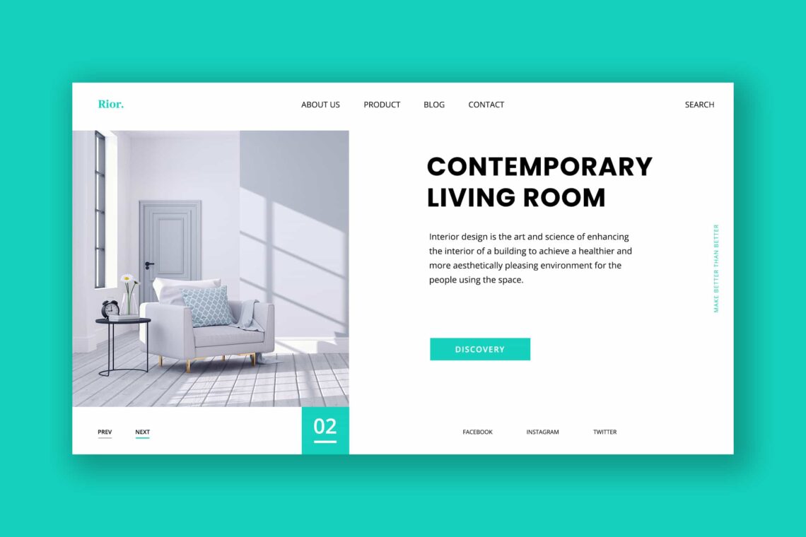 Hero Header Interior Room Design