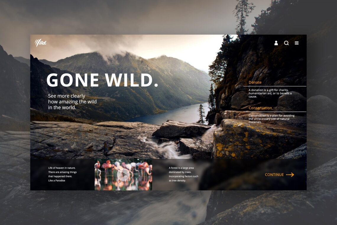 Hero Header Natural Forest Conservation
