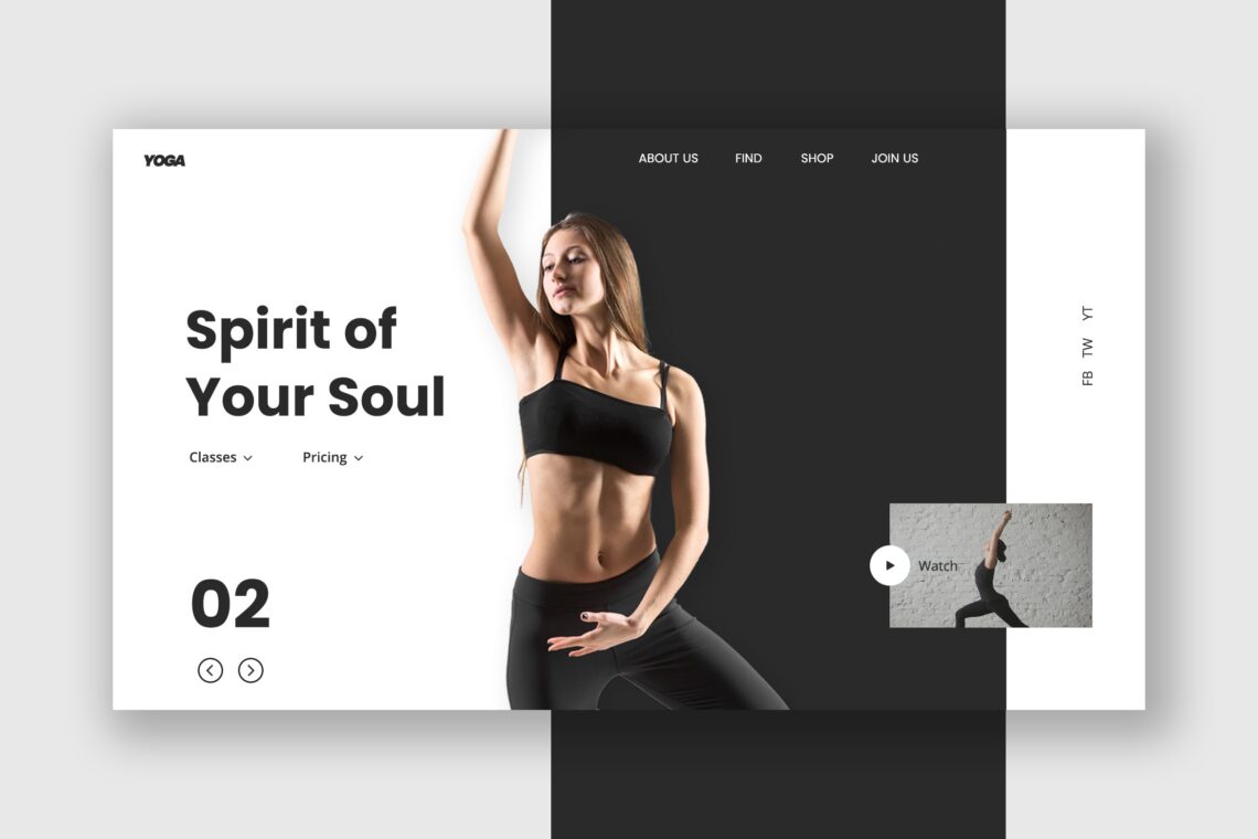 Hero Header Soul Fitness Center