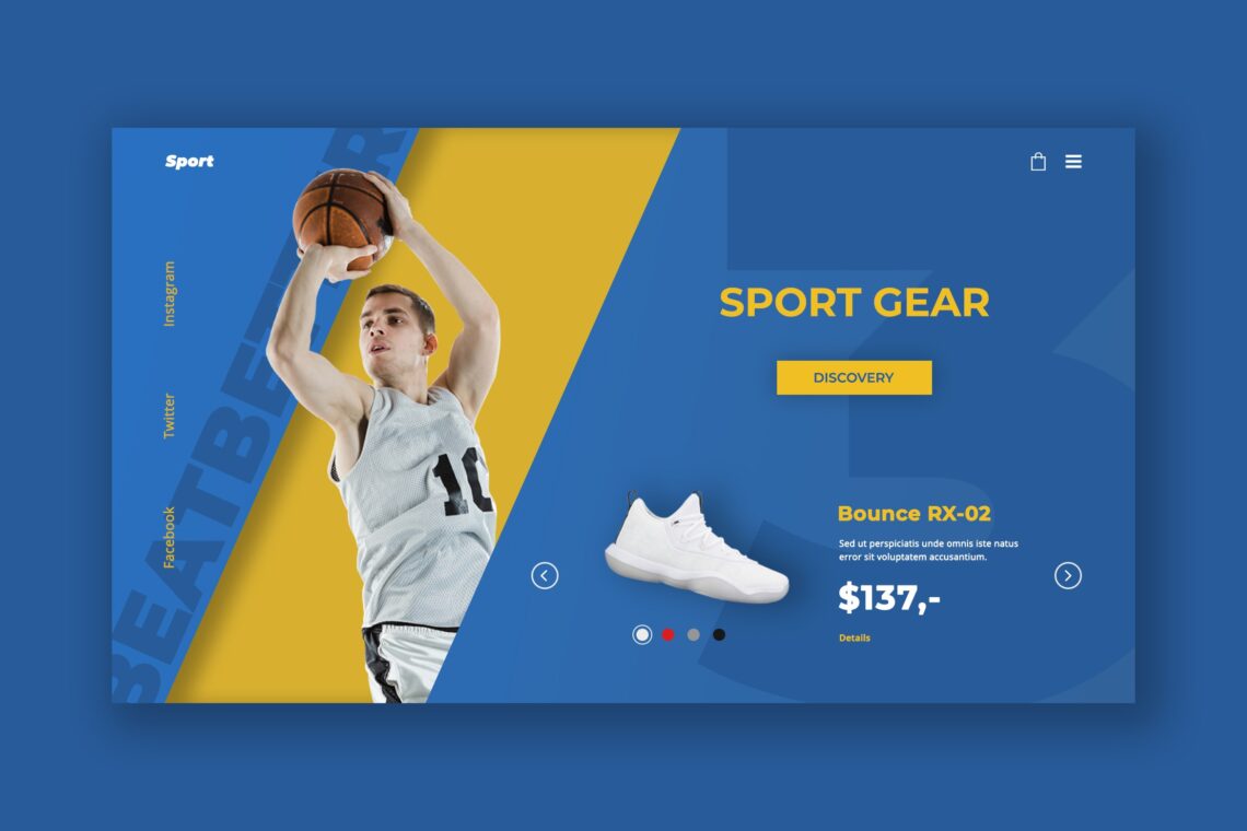 Hero Header Sports Gear Store