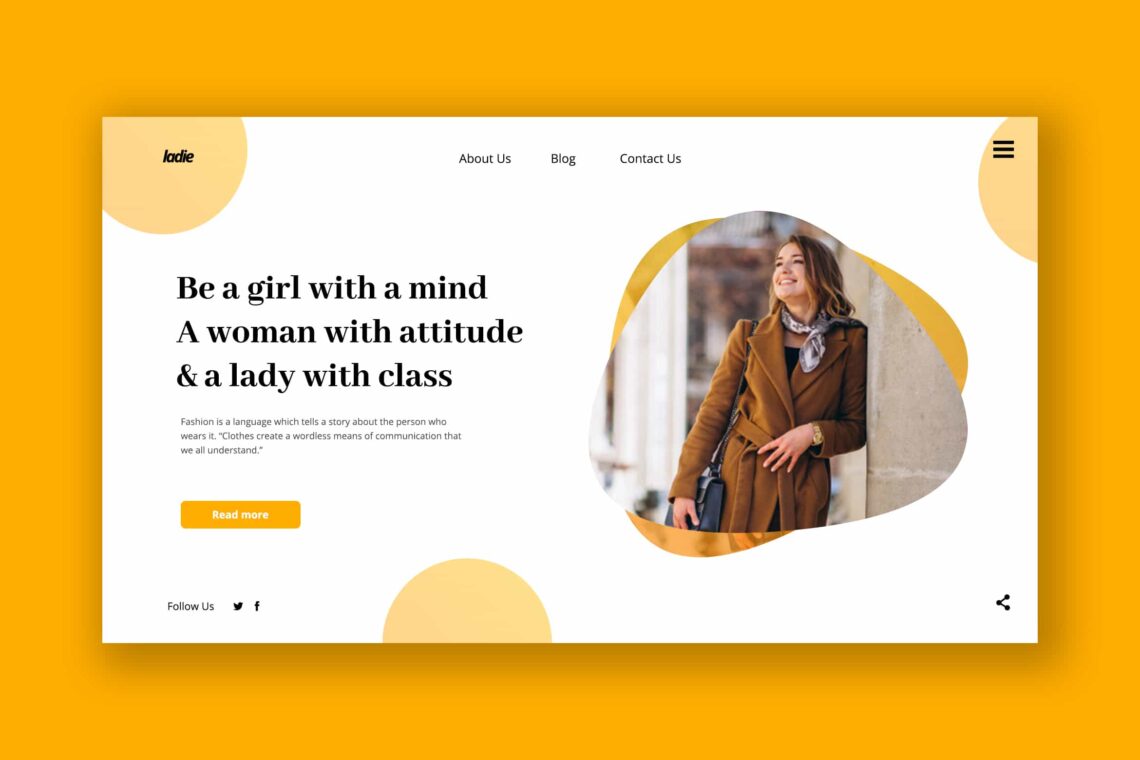 Hero Header Women Blogger Web