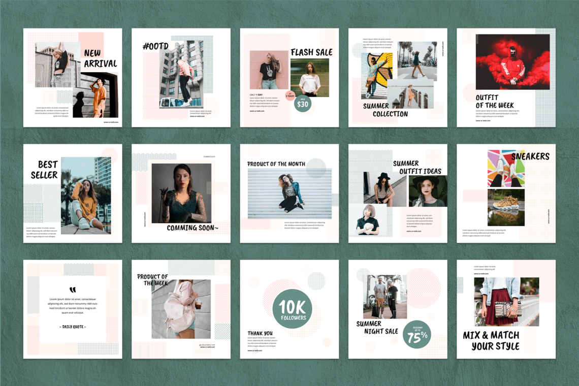Instagram Banner Pattern Theme