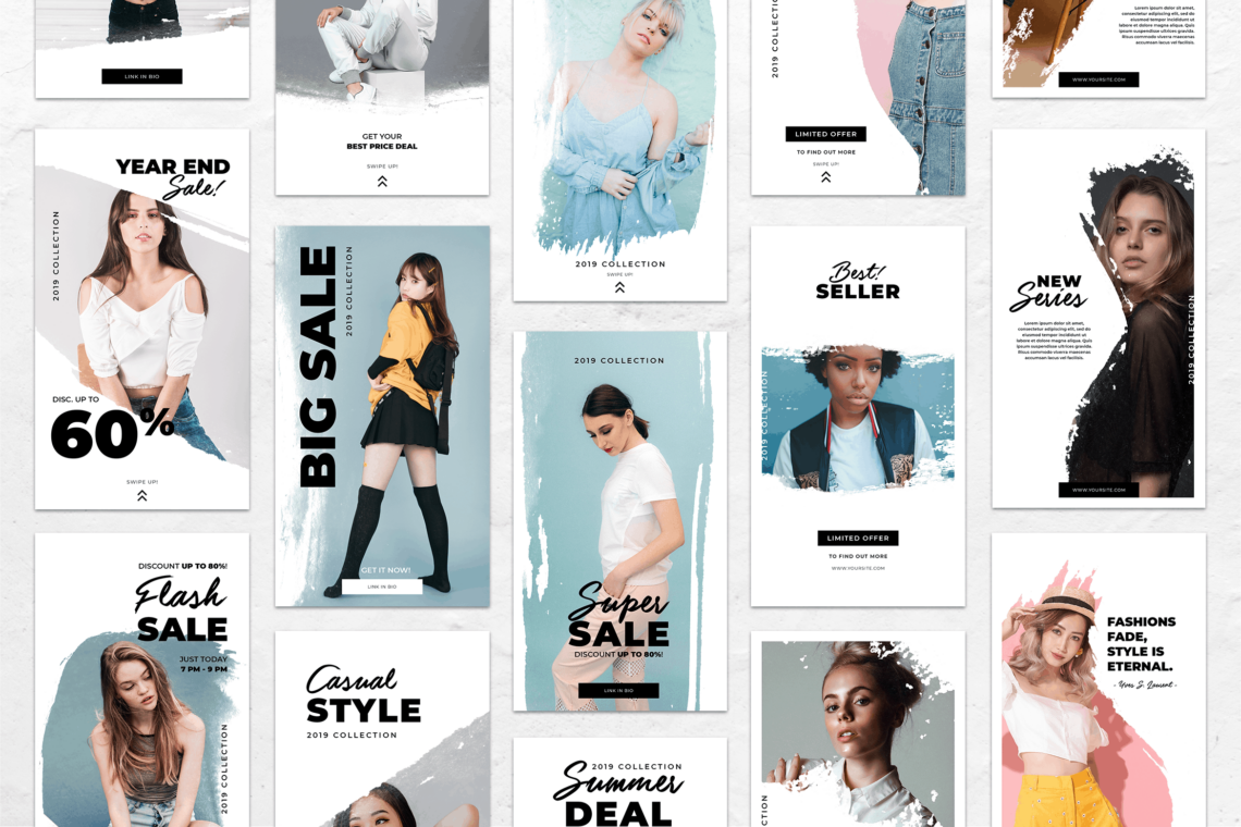 Instagram Stories Casual Fashion Theme