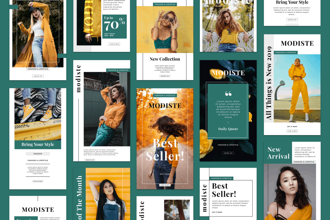 Instagram Stories Modiste Fashion Theme
