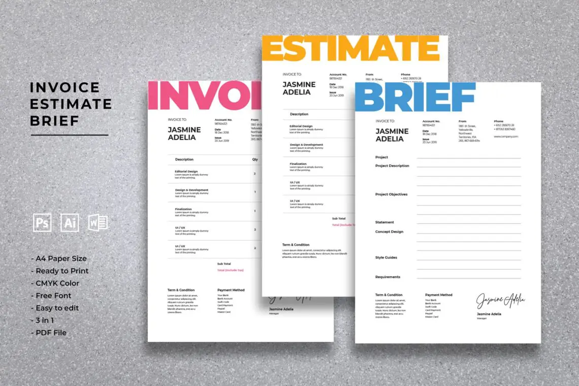 Invoice Interface Designjpg