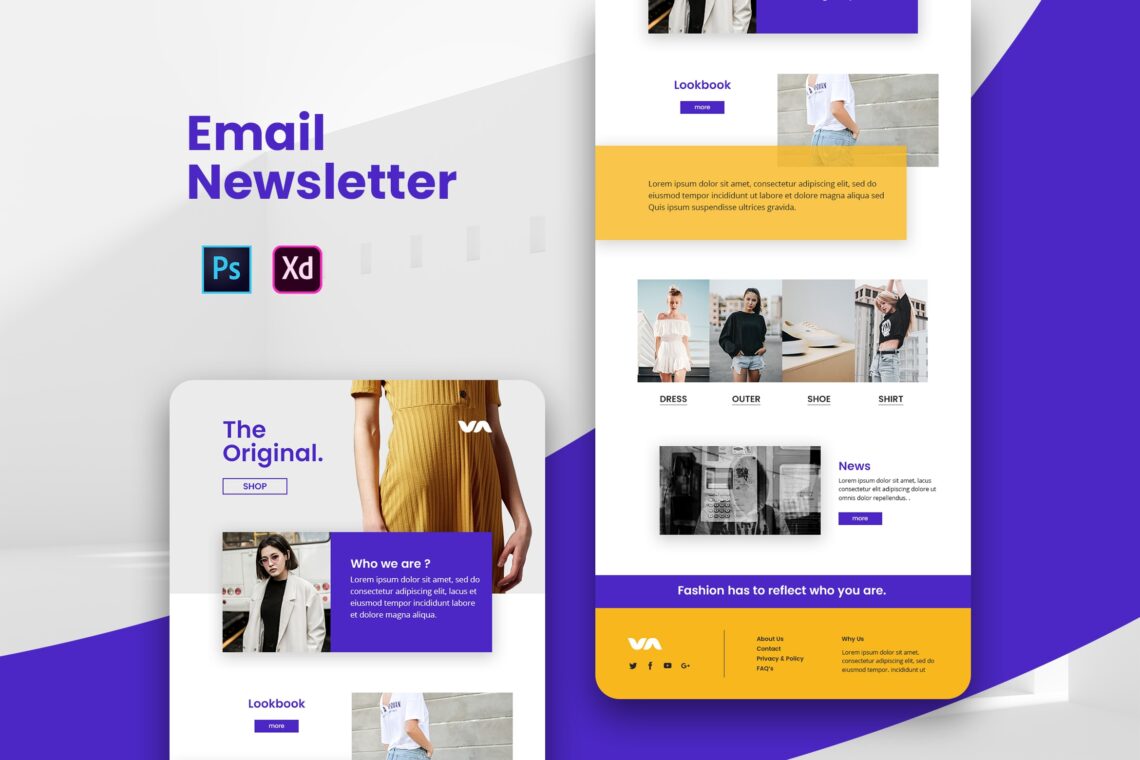 Original Fashion Email Newsletter