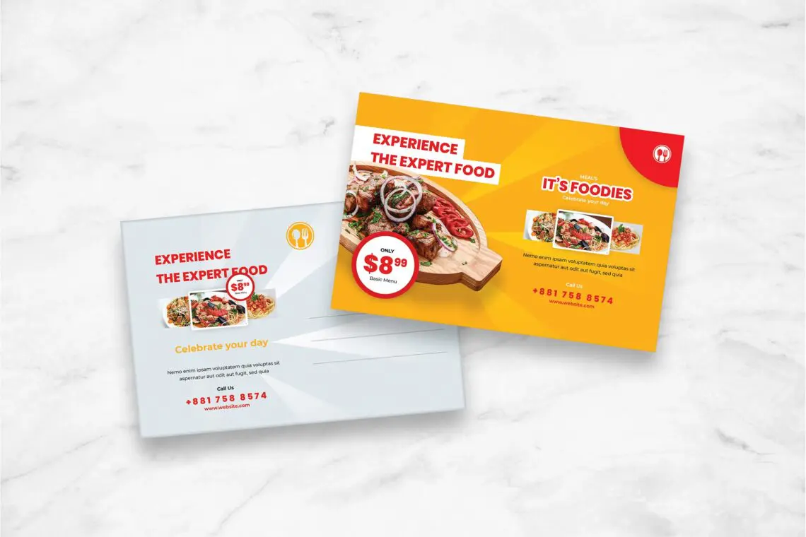 Postcard Food Expertjpg