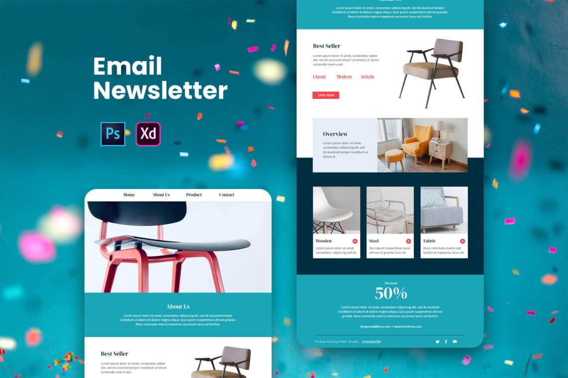 Premium House Chair Email Newsletter