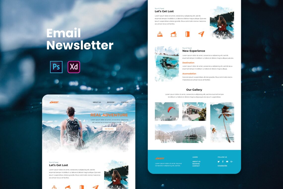 Real Adventure Gallery Email Newsletter