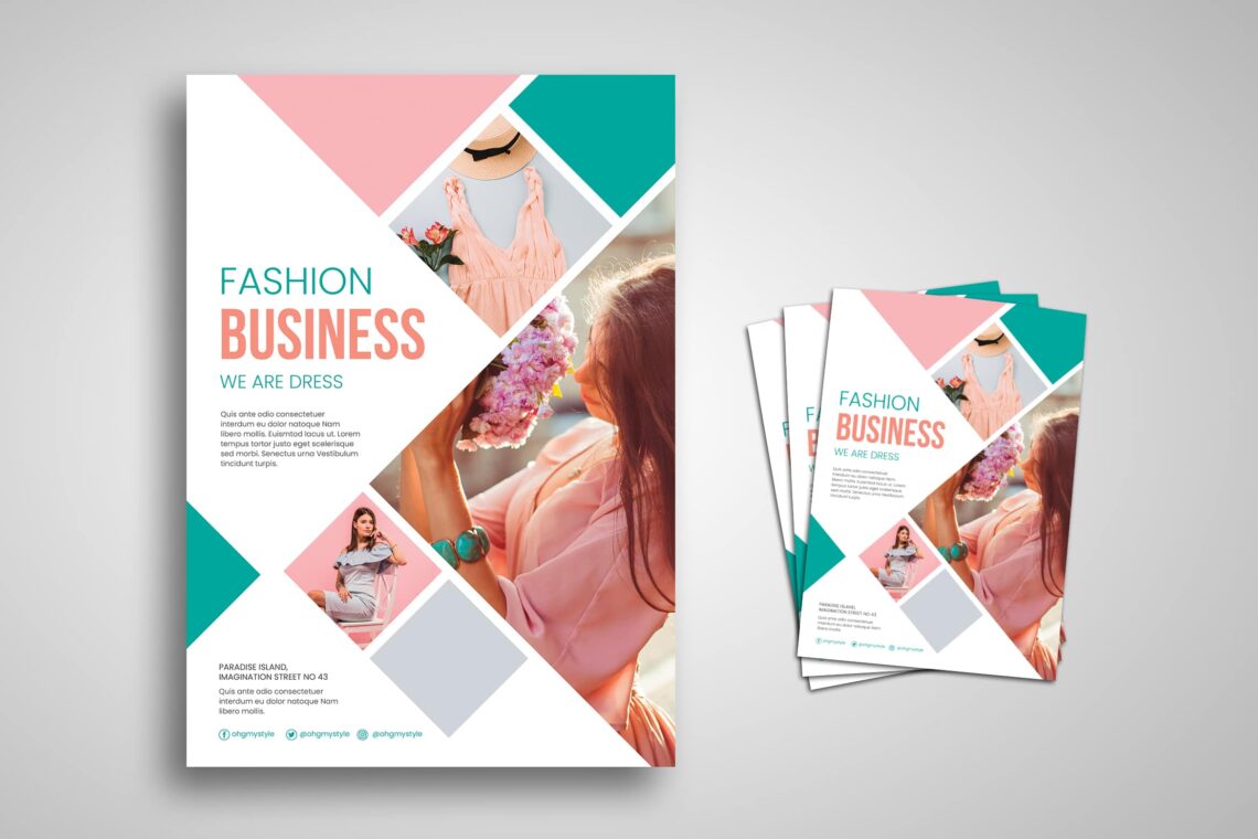 Flyer Template – Fashion Business – UI Creative With Regard To Island Brochure Template