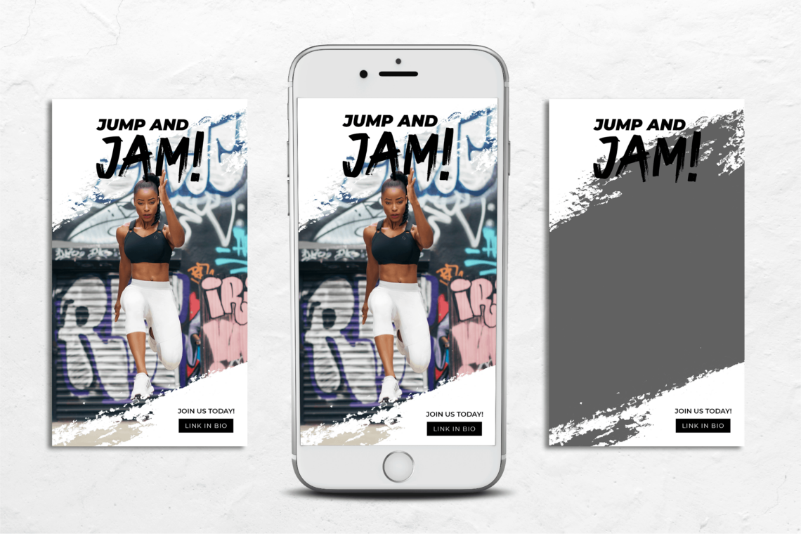 Instagram Stories - Fitness Center Theme