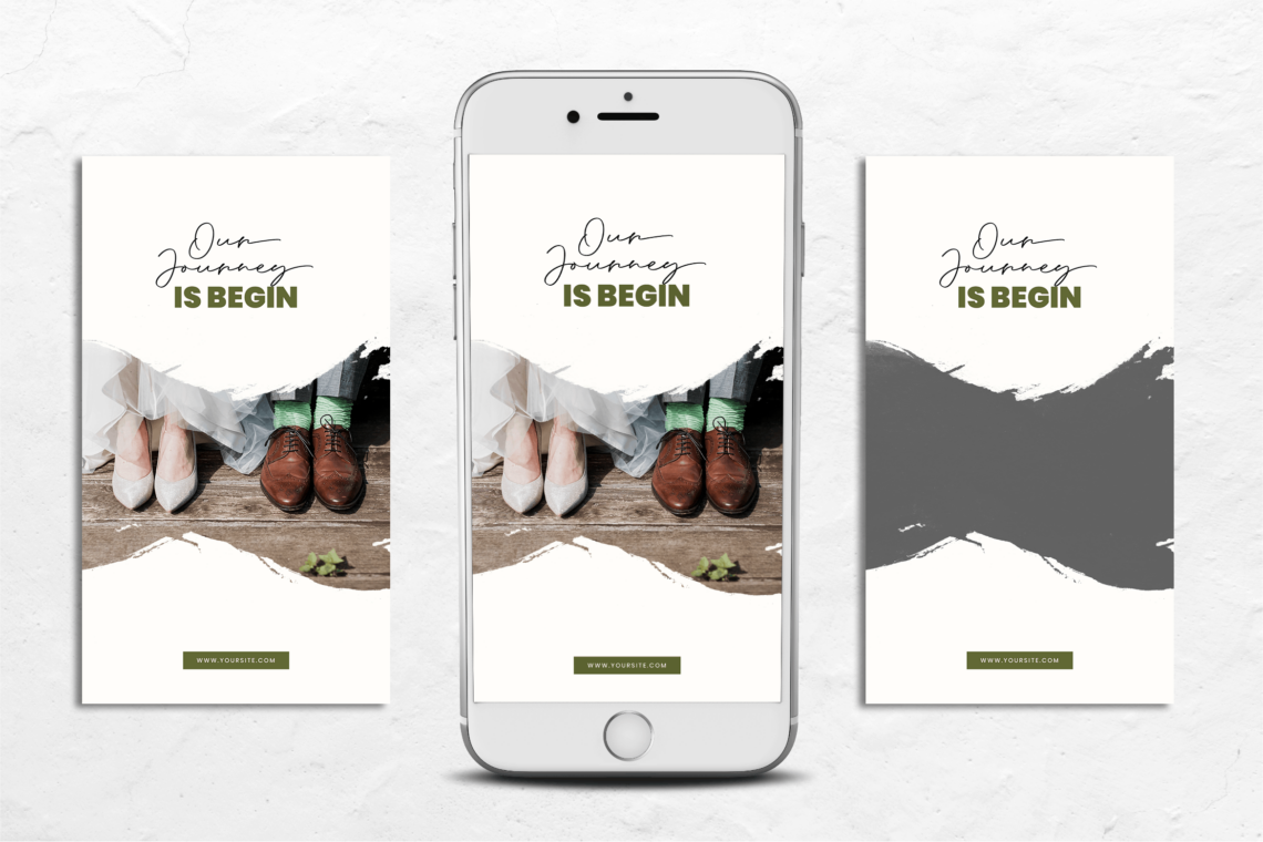 Instagram Stories - Wedding Party Theme