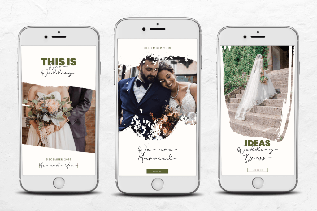 Instagram Stories – Wedding Party Theme - UI Creative