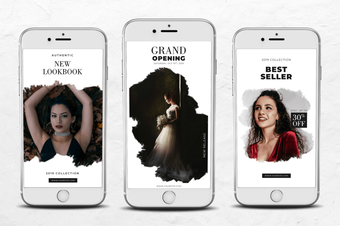 Instagram Stories - Glamour Fashion Theme