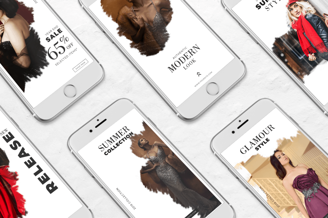 Instagram Stories - Glamour Fashion Theme