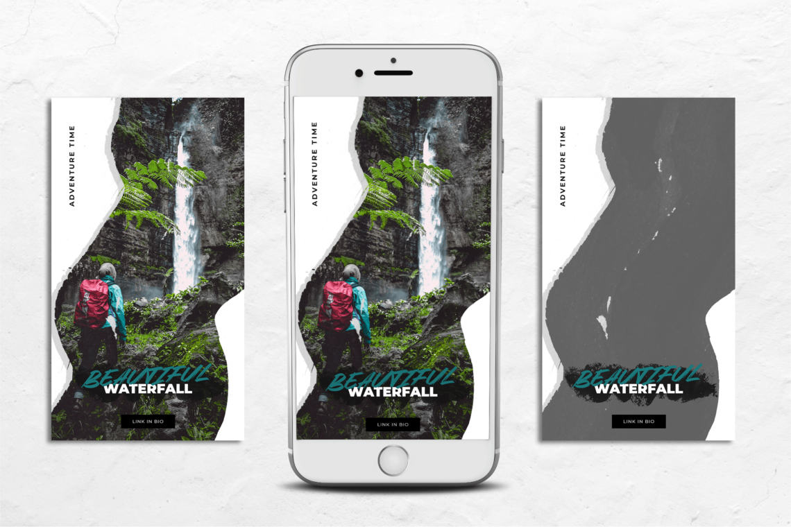 Instagram Stories - Adventures Time Theme