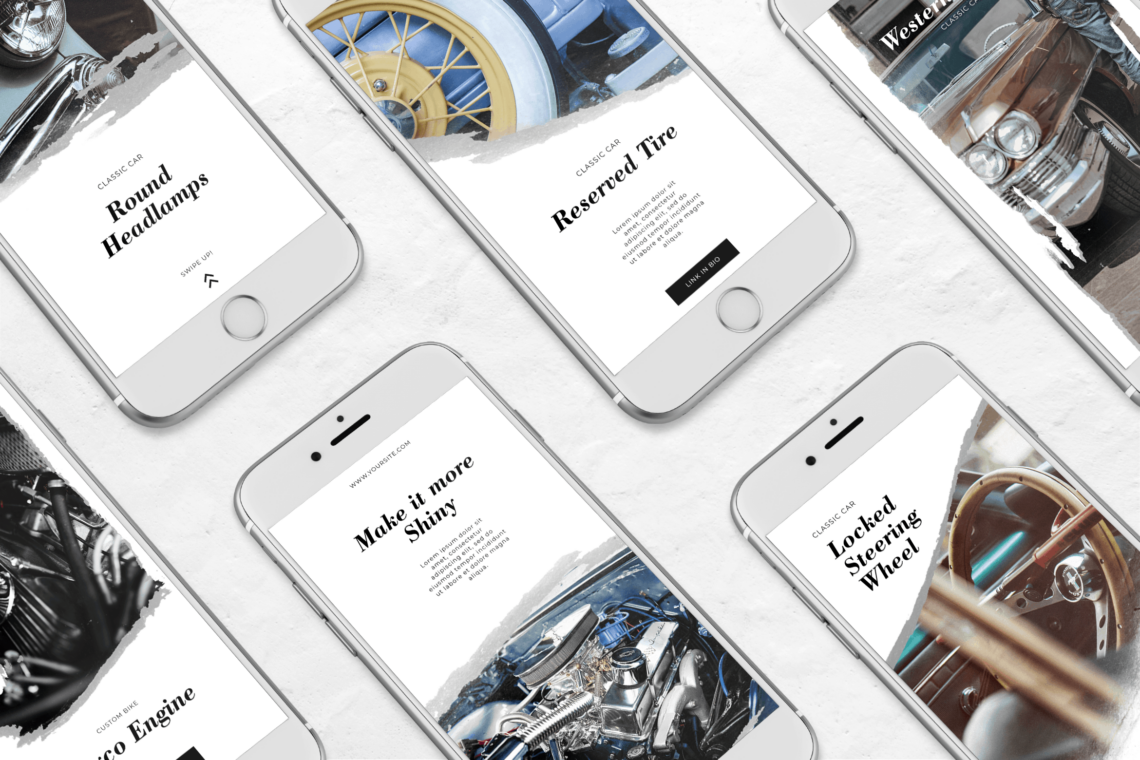 Instagram Stories - Classic Automotive Theme