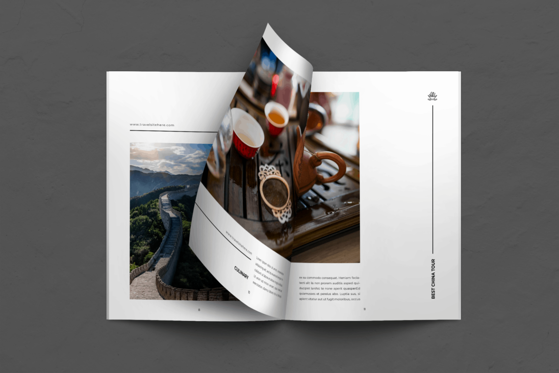 Magazine Template - Travel & Tour