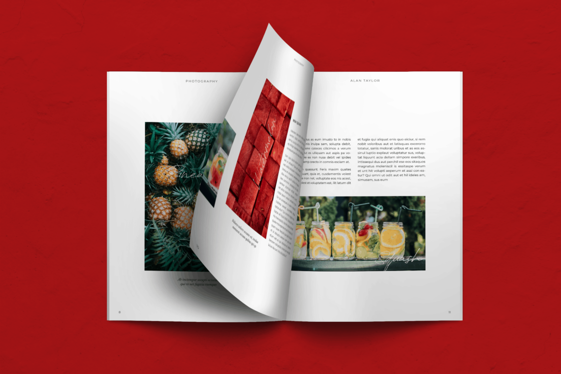 Magazine Template – Fruits Photography(1)