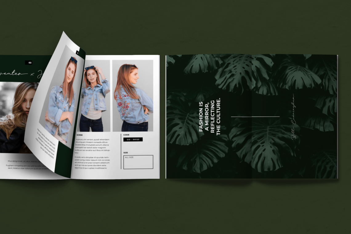 Magazine Template - Women Fashion