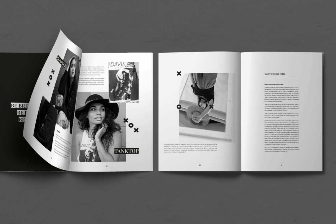 Magazine Template - Pandora Lady