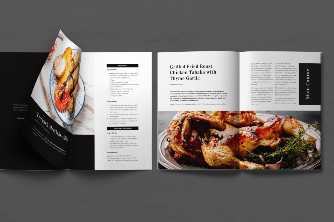 Magazine Template – Traditional Turkey Cuisine(1)