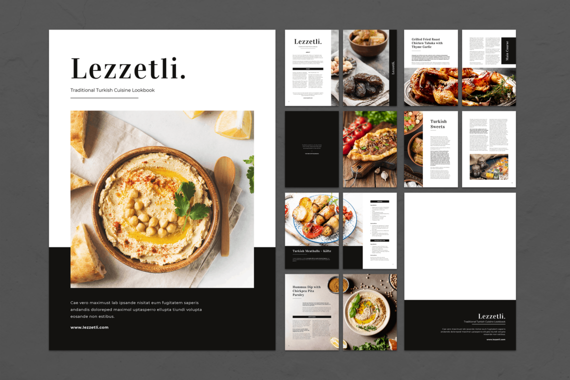 Magazine Template – Traditional Turkey Cuisine