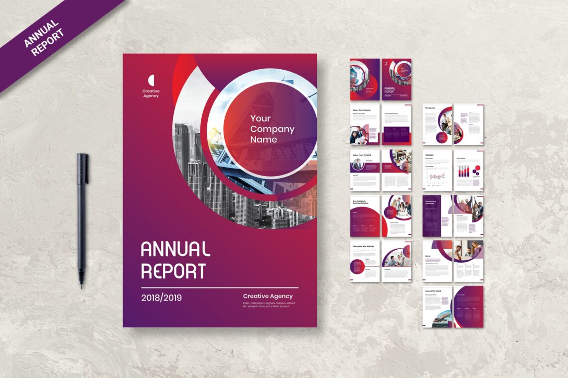 50-customizable-annual-report-design-templates-examples-tips-venngage