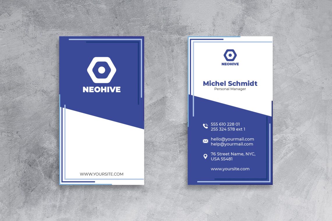 Business Card – Personal Manager Identity - UI Creative