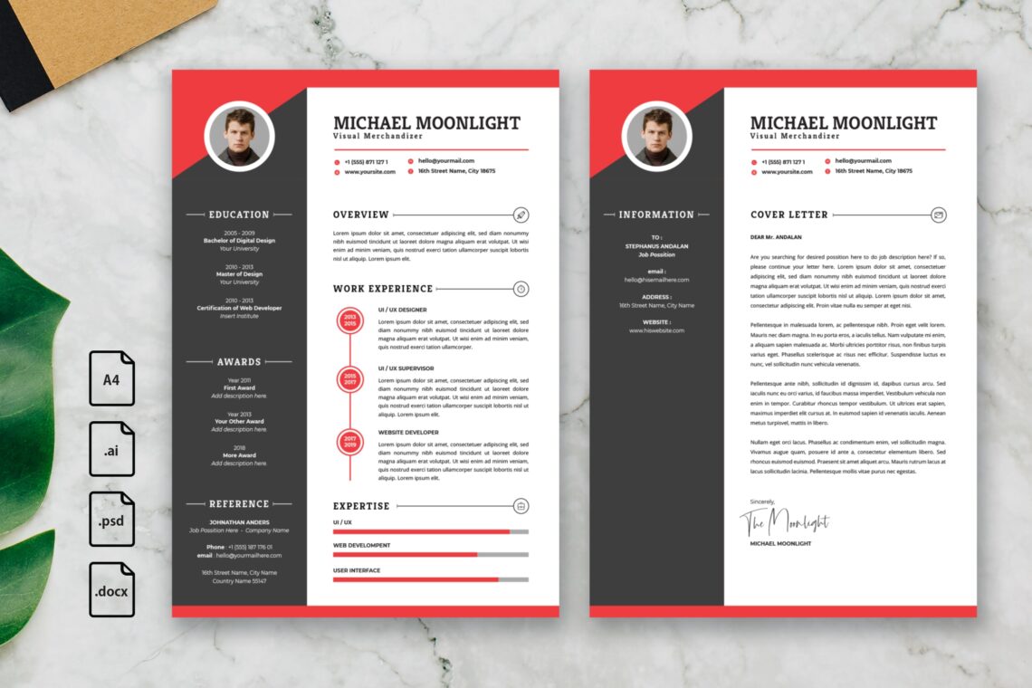 CV Resume – Visual Merchandizer Profile