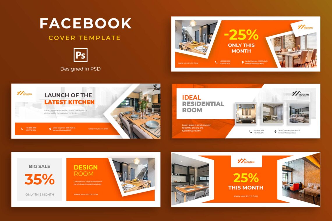 Facebook Cover – Residential Room