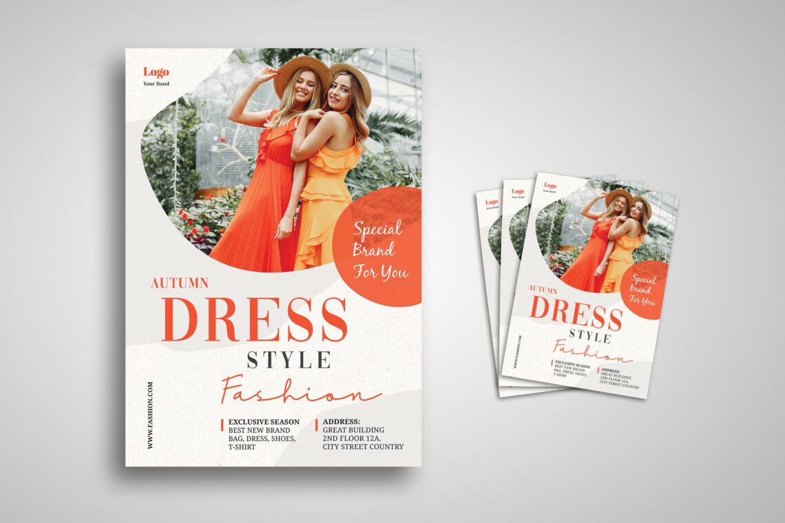 Flyer Template- Autumn Dress Style
