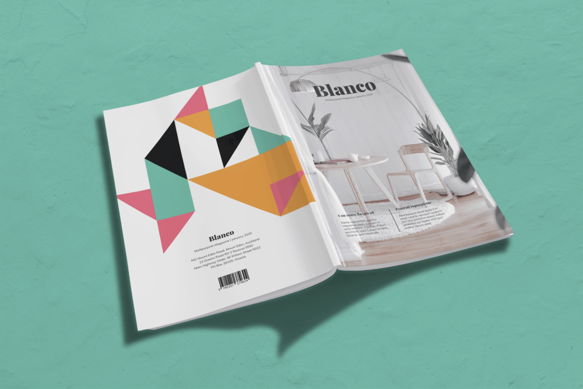 Magazine Template - Glamour Style