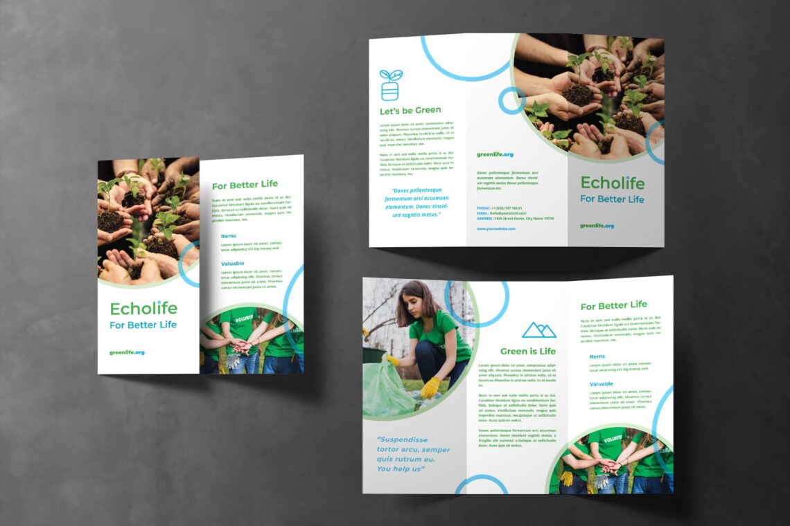 Trifold Brochure – Green Life Campaign