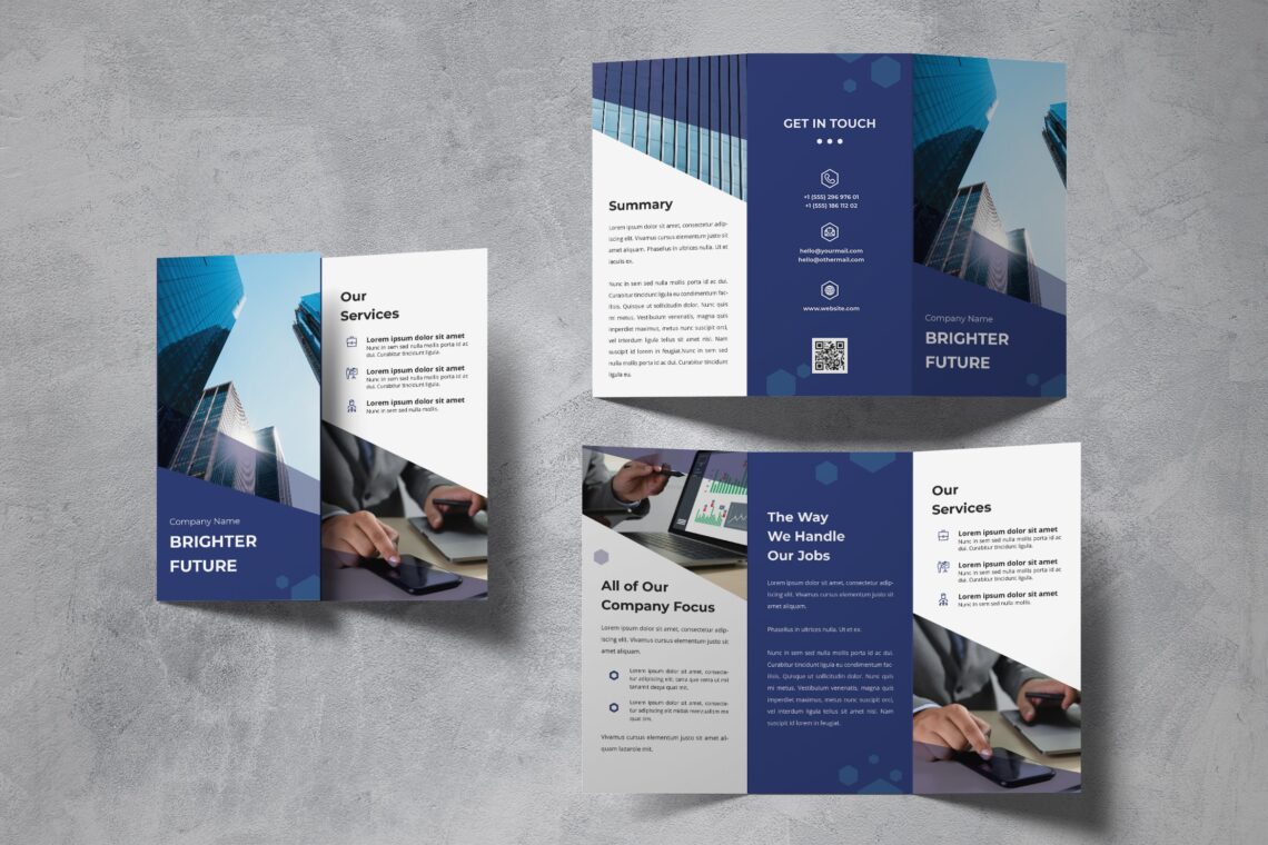 Trifold Brochure - Marketing Agency
