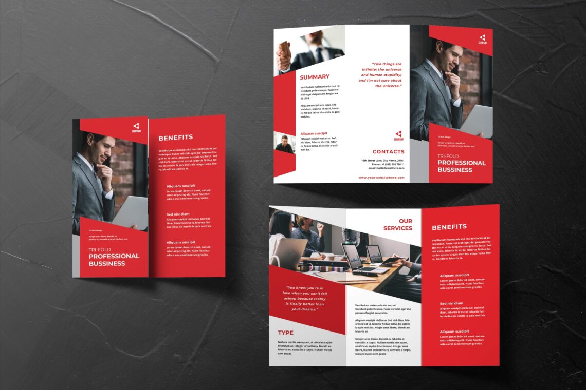 Trifold Brochure - Professional Business