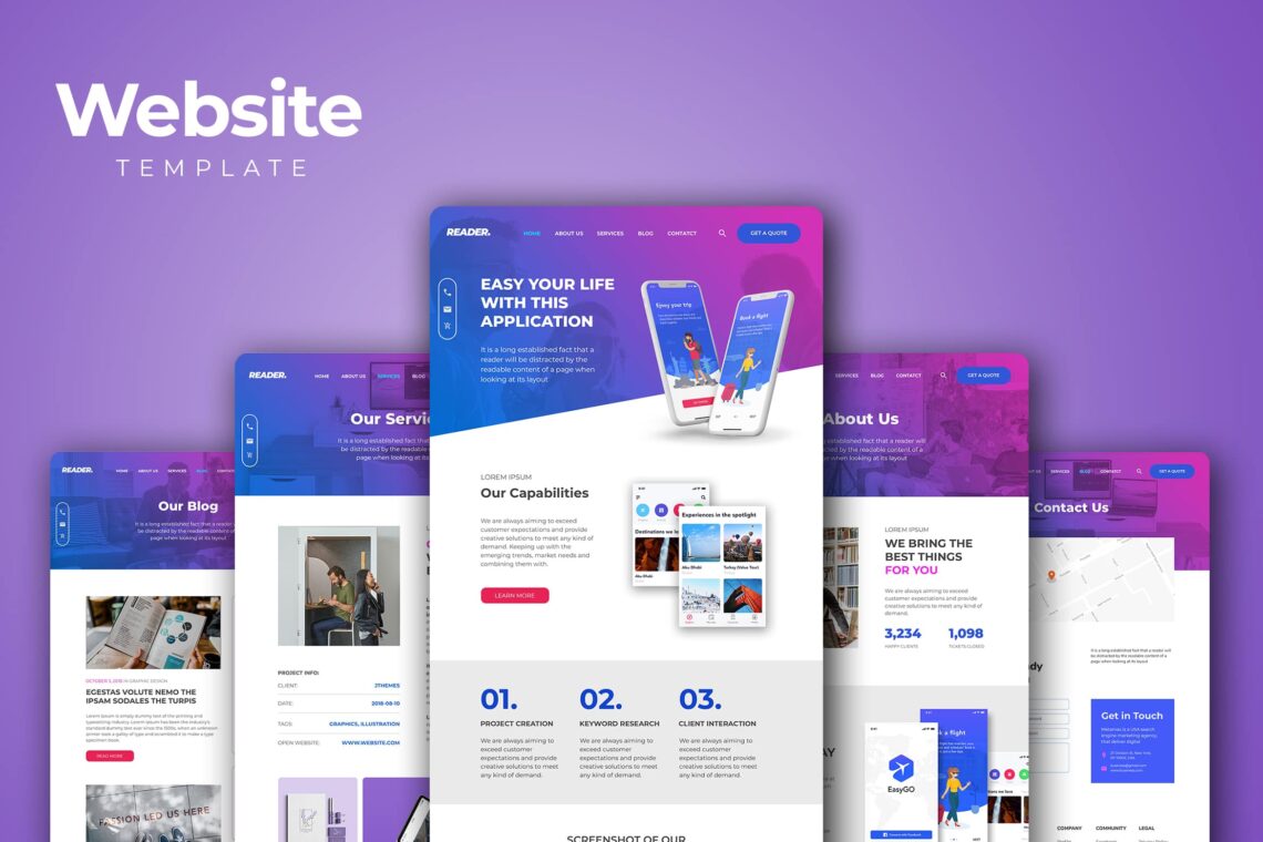 Website Templates Design