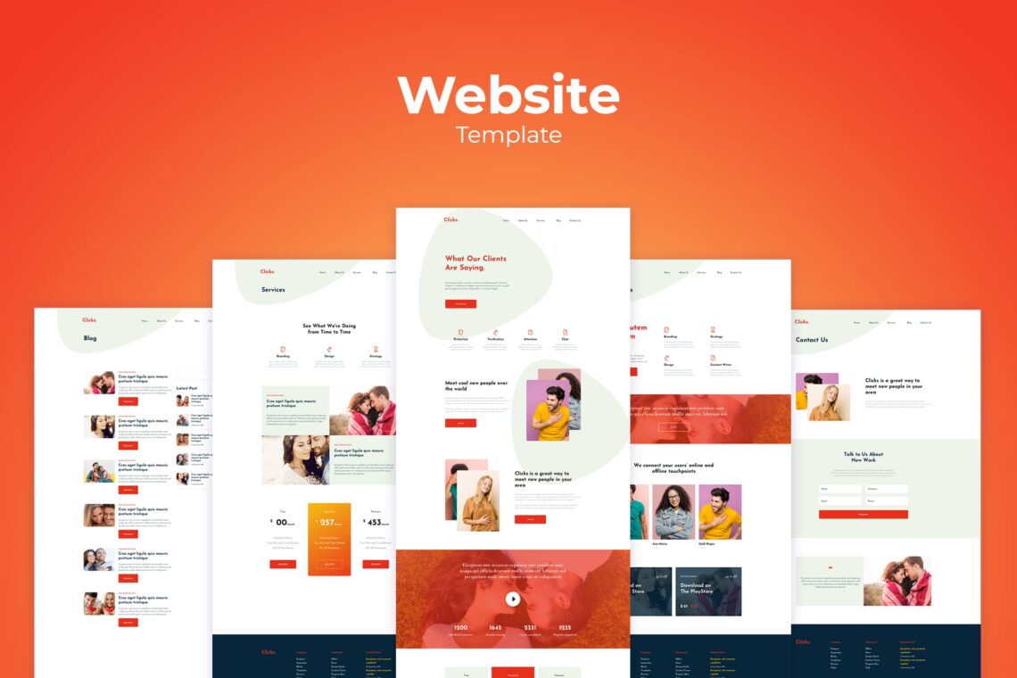 Website templates Design