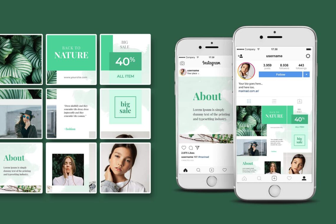 Instagram Puzzle - Natural Fashion Sale