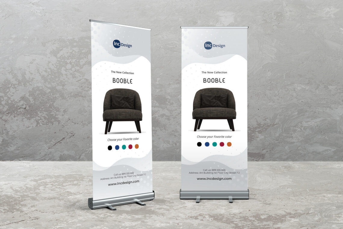 Roll Up Banner Chair Collection