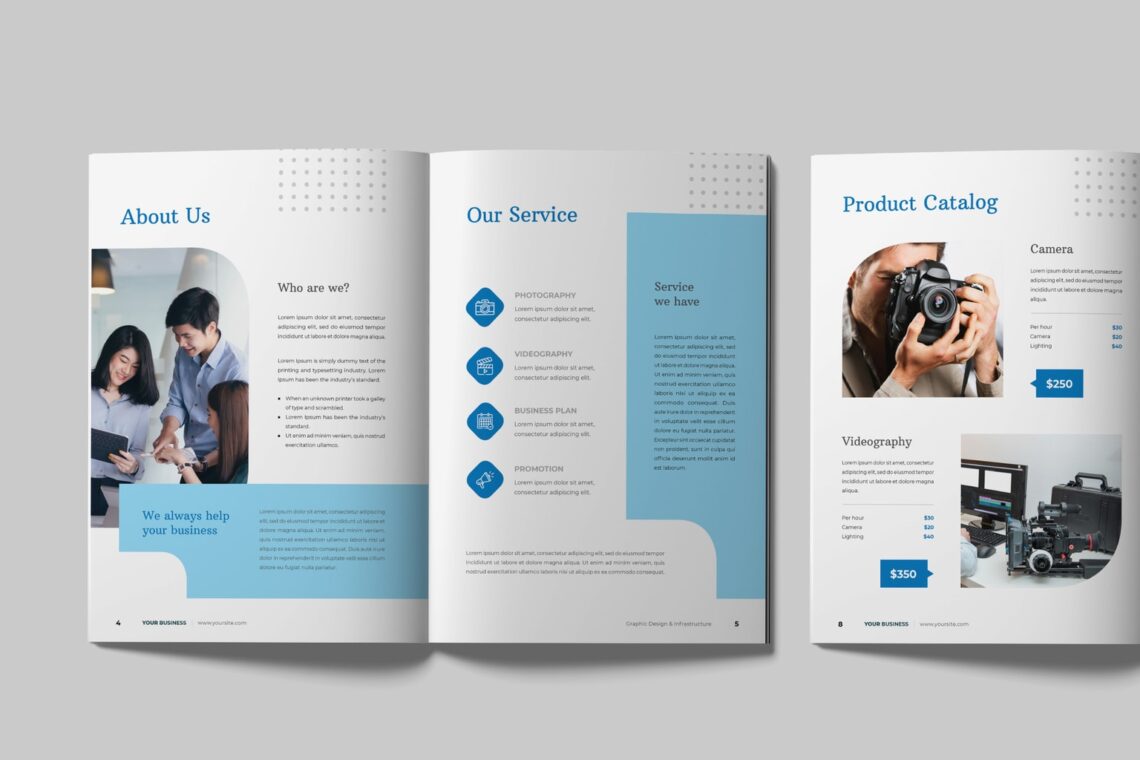 brochure business growth 5